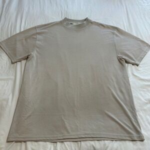 Vintage Siegfried Mens XL Tan Beige Short Sleeve Crewneck T-Shirt
